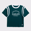 Abercrombie & Fitch x NFL Merch 2026 Philadelphia Eagles Football T-Shirt Game Day Eagles Merch - Merchluma