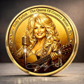 Dolly Parton Merch Dolly Parton The Queen Of Country Music Coin 1946 2026 Coin Memorial Gifts - Merchluma