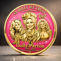 Dolly Parton Merch In Dolly We Trust Coin Rest In Peace Dolly Parton 1946 2026 Coin Fan Gifts - Merchluma