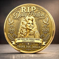 Dolly Parton Merch RIP Dolly Parton 1946 2026 Commemorative Coin Thank You Dolly Coin Fan Gifts - Merchluma