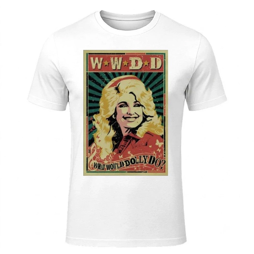 Dolly Parton Merch RIP Dolly Parton T-Shirt What Would Dolly Do Shirt Gift For Music Fans - Merchluma