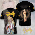 Dolly Parton Merch Portrait T-Shirt Dolly Parton Shirt Signed Memorial Gift For Music Fans - Merchluma