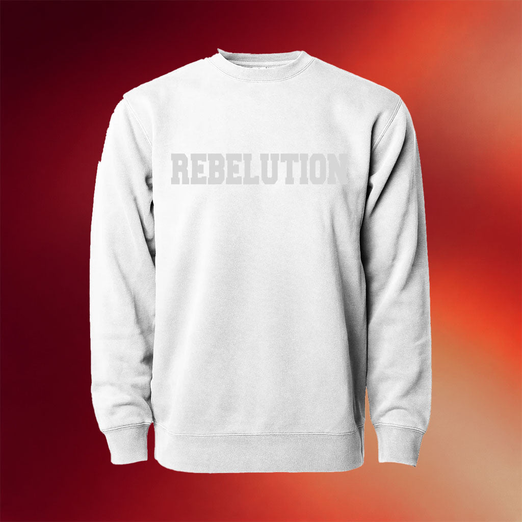 The Rebelution Merch 2026 Rebelution Logo Sweatshirt White Gift Ideas For Son - Merchluma