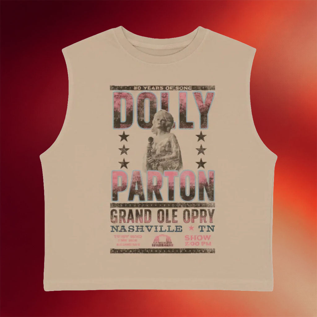 Dolly Parton Merch 2026 Opry X Dolly Parton Poster Tank Top Dollywood Merch Fan Gifts Ideas - Merchluma