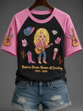 Dolly Parton Merch Rest In Peace Queen Of Country T-Shirt 1946 2026 Shirt Memorial Gifts - Merchluma