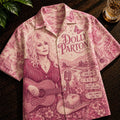 Dolly Parton Forever Our Rhinestone Queen Memorial Hawaiian Shirt Country Music Legend Tribute Shirt - Merchluma