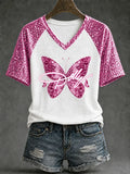Dolly Parton Merch Butterfly Dolly V-Neck Shirt RIP Dolly Parton Shirts Memorial Gift For Her - Merchluma