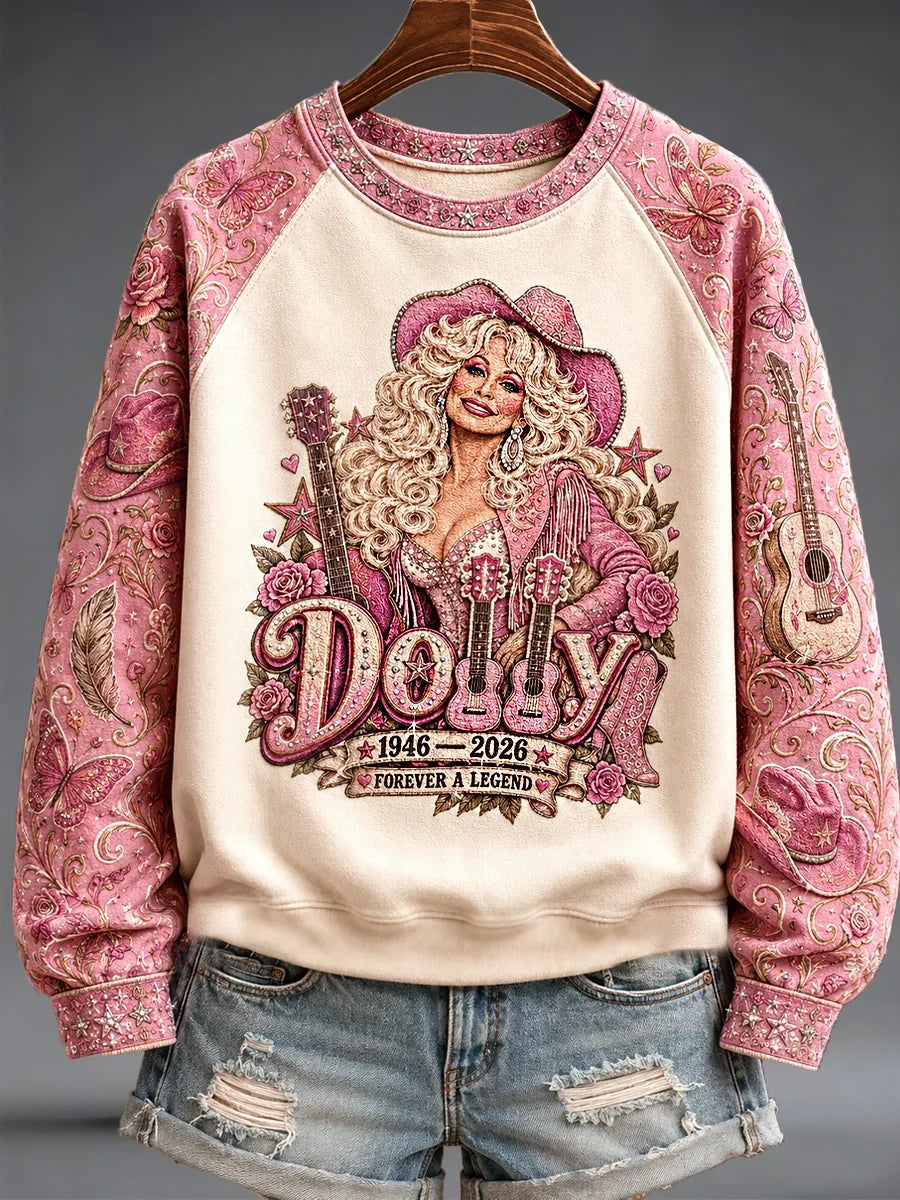 Dolly Parton Merch RIP Dolly Forever A Legend Sweatshirt 1946 2026 Merch Memorial Gifts - Merchluma
