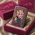 RIP Dolly Parton Merch 1946-2026 Forever Our Rhinestone Queen Country Music Tribute Lighter Case - Merchluma