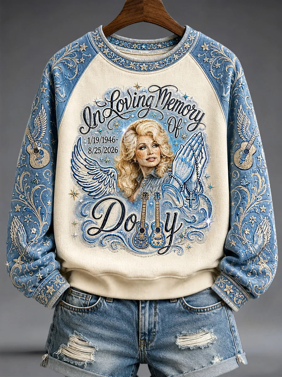 Dolly Parton Merch In Loving Memory Dolly Parton Sweatshirt 1946 2026 RIP Merch Memorial Gifts - Merchluma