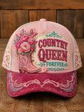 Dolly Parton Merch Country Queen Forever Hat RIP Dolly Parton Hat Memorial Gift Ideas - Merchluma