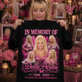 Dolly Parton Country Music Legend Memorial T-Shirt In Loving Memory 1946-2026 Dolly Parton Merch - Merchluma