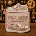 Dolly Parton Forever Remembered 1946-2026 Shoes Country Music Legend Memorial Dolly Parton Merch - Merchluma