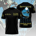 Iron Maiden Run For Your Lives World Tour 2026 Merch Fear Of The Dark Heavy Metal Rock Band Shirt - Merchluma