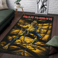 Iron Maiden Piece Of Mind Rug Heavy Metal Rock Band Iron Maiden Merch Decor Gifts - Merchluma