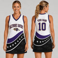 Personalized Baltimore Ravens Bold Team Pride Dress Ravens Merch Football Fan Gifts For Her - Merchluma