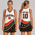 Personalized Cleveland Browns Bold Team Pride Dress Browns Merch Gift For Game Day For Her - Merchluma