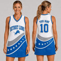 Personalized Detroit Lions Bold Team Pride Dress Detroit Lions Merch Football Gift For Her - Merchluma