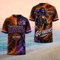 Baltimore Ravens Biker Motorcycle Flame Shirt Ravens Merch Gifts For Football Fan - Merchluma