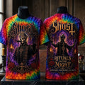 Ghost Rituals In The Night Tie Dye Shirt Ghost Merch Birthday Gift For Brother - Merchluma