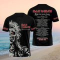 Iron Maiden Eddie Mascot Run For Your Lives World Tour Shirt Iron Maiden Merch Gifts For Dudes - Merchluma