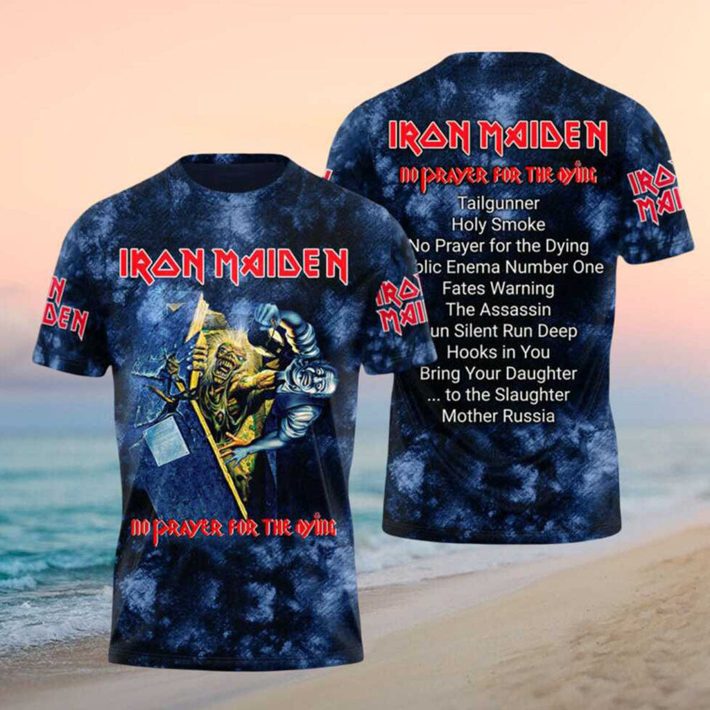 Iron Maiden Eddie No Prayer For The Dying Album Shirt Iron Maiden Merch Gifts For Friends - Merchluma
