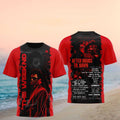 The Weeknd Red Portrait After Hours Til Dawn Stadium Tour Shirt The Weeknd Merch Fan Gifts - Merchluma