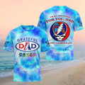 Grateful Dead Dancing Bears Grateful For You Dad Fathers Day Shirt Grateful Dead Merch - Merchluma