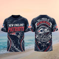 New England Patriots All I Need Is And Go Fishing Shirt Patriots Merch Football Lovers Gifts - Merchluma