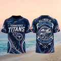 Tennessee Titans All I Need Is And Go Fishing Shirt Titans Merch Presents For Football Lovers - Merchluma