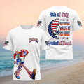 Grateful Dead Uncle Sam Fourth Of July Wave That Flag Shirt Grateful Dead Merch Fan Gifts - Merchluma
