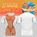 Karol G Merch Viajando Por El Mundo Tropitour Bikini Shirt Tropicoqueta World Tour 2026 T-Shirt - Merchluma