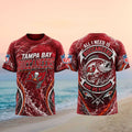 Tampa Bay Buccaneers All I Need Is And Go Fishing Shirt Buccaneers Merch Football Themed Gifts - Merchluma