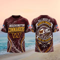 Washington Commanders All I Need Is And Go Fishing Shirt Commanders Merch Gifts For Fan - Merchluma