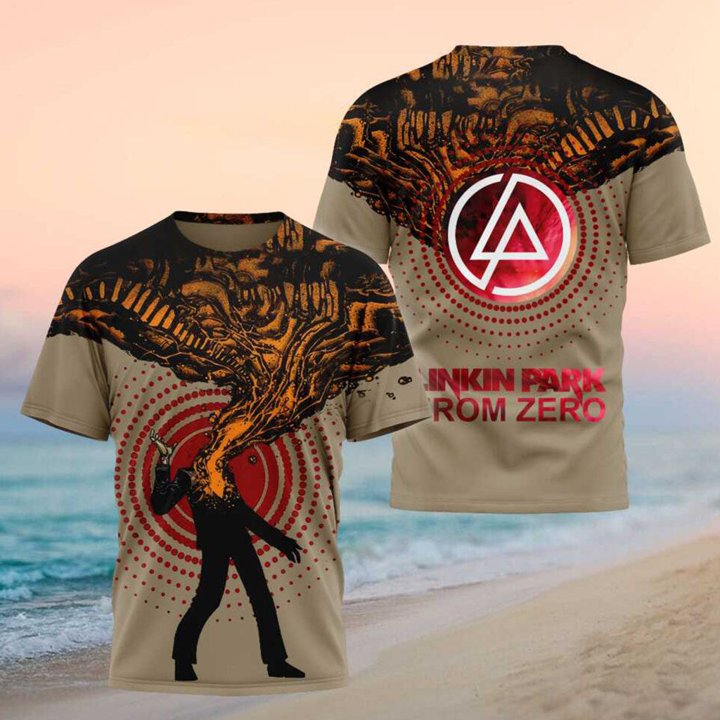 Linkin Park Abstract Burst From Zero Album Shirt Linkin Park Merch Presents For Fans - Merchluma