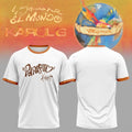 Karol G Merch Viajando Por El Mundo Tropitour Shirt Latin Pop Music Lover Fan Gifts - Merchluma