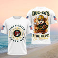 Green Bay Packers Firefighter Fire Dept Beaver Shirt Go Packers Merch Gifts For Fireman - Merchluma