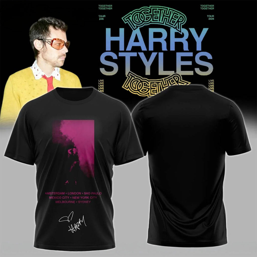 Harry Styles Merch Kiss All The Time Disco Occasionally T-Shirt Pop Music Shirt Gift For Fans - Merchluma