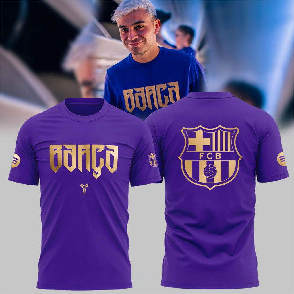 FC Barcelona x Kobe Bryant Shirt FC Barcelona Merch Presents For Football Fans - Merchluma