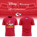 Kansas City Chiefs Disney Champion NFL Main Character Energy T-Shirt Disney x Chiefs Merch - Merchluma