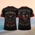 Tampa Bay Buccaneers Biker Road Name Inked By Loyalty Football V-Neck Shirt Buccaneers Merch - Merchluma