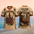 Custom Cincinnati Bengals Old School Loyalty Skull Rose V-Neck Shirt Bengals Merch Fan Gear - Merchluma