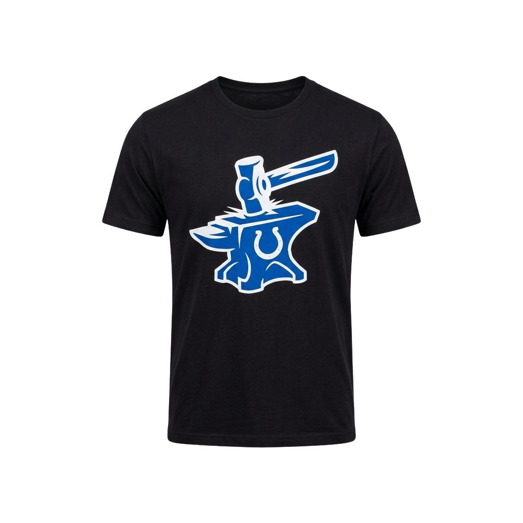 Indianapolis Colts Anvil And Hammer Shirt Colts Rivalry Uniforms Merch Game Day Gifts - Merchluma