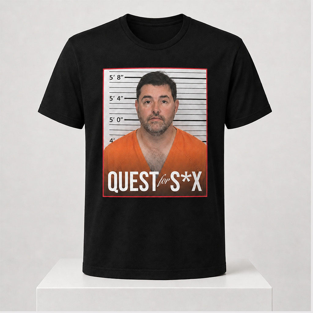 Jed York Quest For Sex Mugshot Shirt San Francisco 49ers Owner Tee Gift Ideas - Merchluma