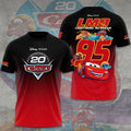Cars 20th Anniversary T-Shirt Lightning McQueen Shirt Disney Cars Merch Gift For Cartoon Fans - Merchluma