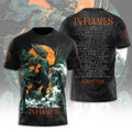 In Flames Tour 2026 T-Shirt Tour Dates Shirt In Flames Merch Gift For Band Fans - Merchluma