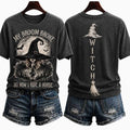 2026 Halloween My Broom Broke So Now I Ride A Horse Witch Shirt Funny Gifts For Her - Merchluma