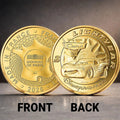Cars 20th Anniversary Commemorative Coin Lightning McQueen Coin Cars Movie Merch - Merchluma