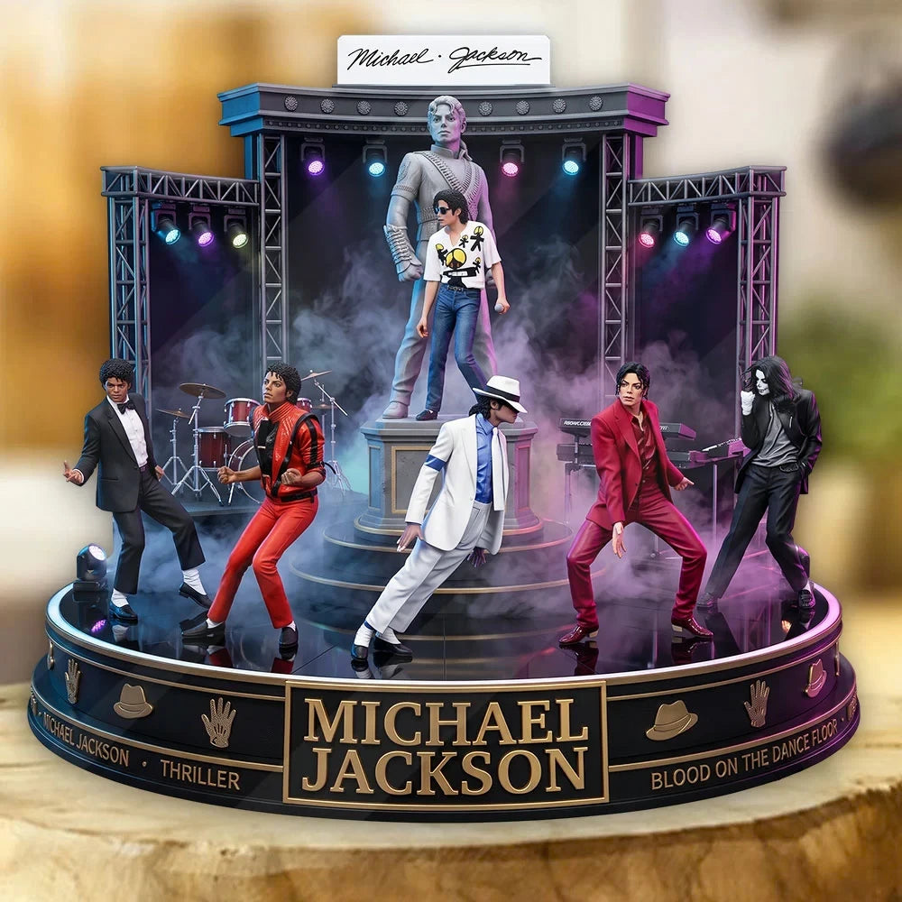 Michael Jackson Blood On The Dance Floor Acrylic Plaque Michael Jackson Merch Display Decor - Merchluma