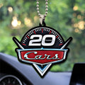 Cars 20th Anniversary Acrylic Car Ornament Car Mirror Hanging Accessories Brothers Gifts - Merchluma